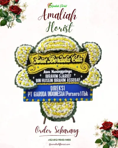 Papan Bunga Duka di Penaraga